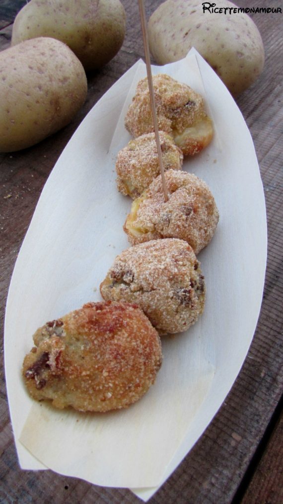 polpette di patate con carne macinata