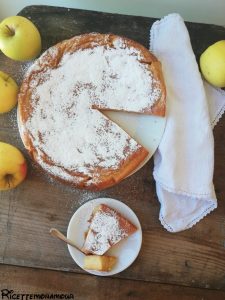 Torta di mele al cucchiaio