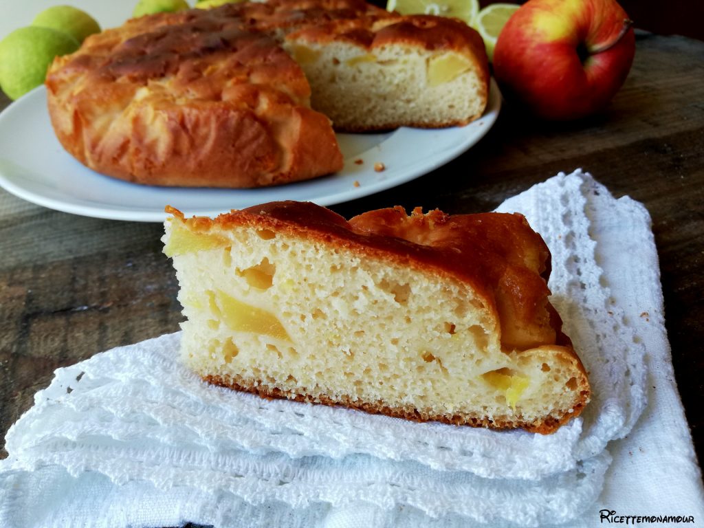 Torta di mele senza uova